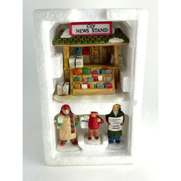 Christmas - DEPT. 56 - CITY NEWS STAND - Original Box - Picture 4 of 6